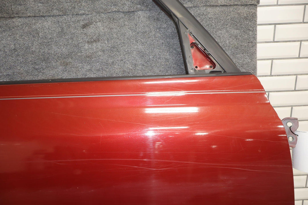 1992 - 1997 Toyota LandCruiser Right Passenger Front Door Shell *Med Red Pearl 3H4