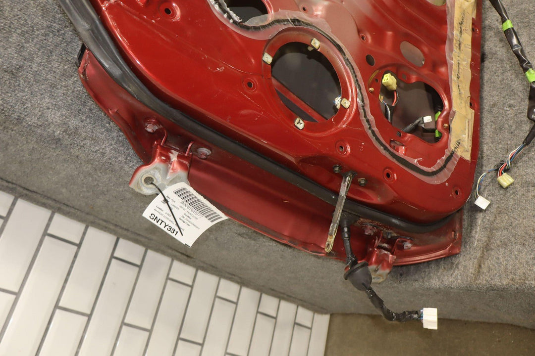 1992 - 1997 Toyota LandCruiser Right Passenger Front Door Shell *Med Red Pearl 3H4