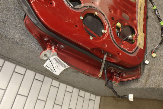 1992 - 1997 Toyota LandCruiser Right Passenger Front Door Shell *Med Red Pearl 3H4