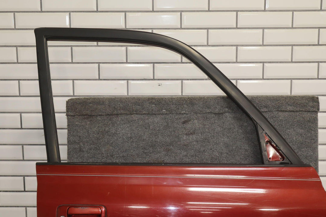1992 - 1997 Toyota LandCruiser Right Passenger Front Door Shell *Med Red Pearl 3H4