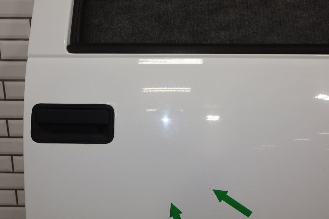 1992 - 1999 GMC Suburban Right Rear Door Olympic White ( 50 ) 88979961