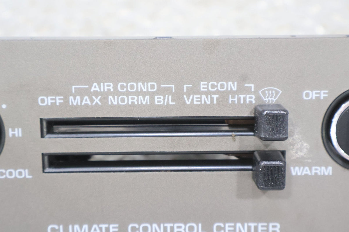 1992 Chevrolet Caprice- Heater/AC Controls