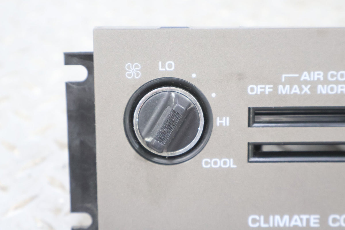 1992 Chevrolet Caprice- Heater/AC Controls