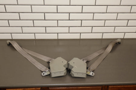 1992 Chevrolet Corvette Pair- Front Seat Belts Light Gray