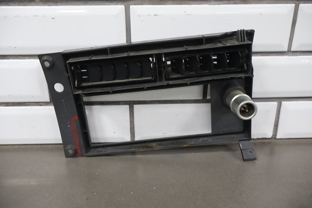 1992 Chevrolet S10 Radio Bezel OEM Charcoal with Cigarette Lighter