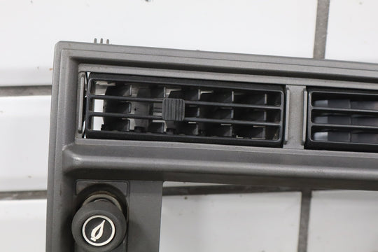 1992 Chevrolet S10 Radio Bezel OEM Charcoal with Cigarette Lighter