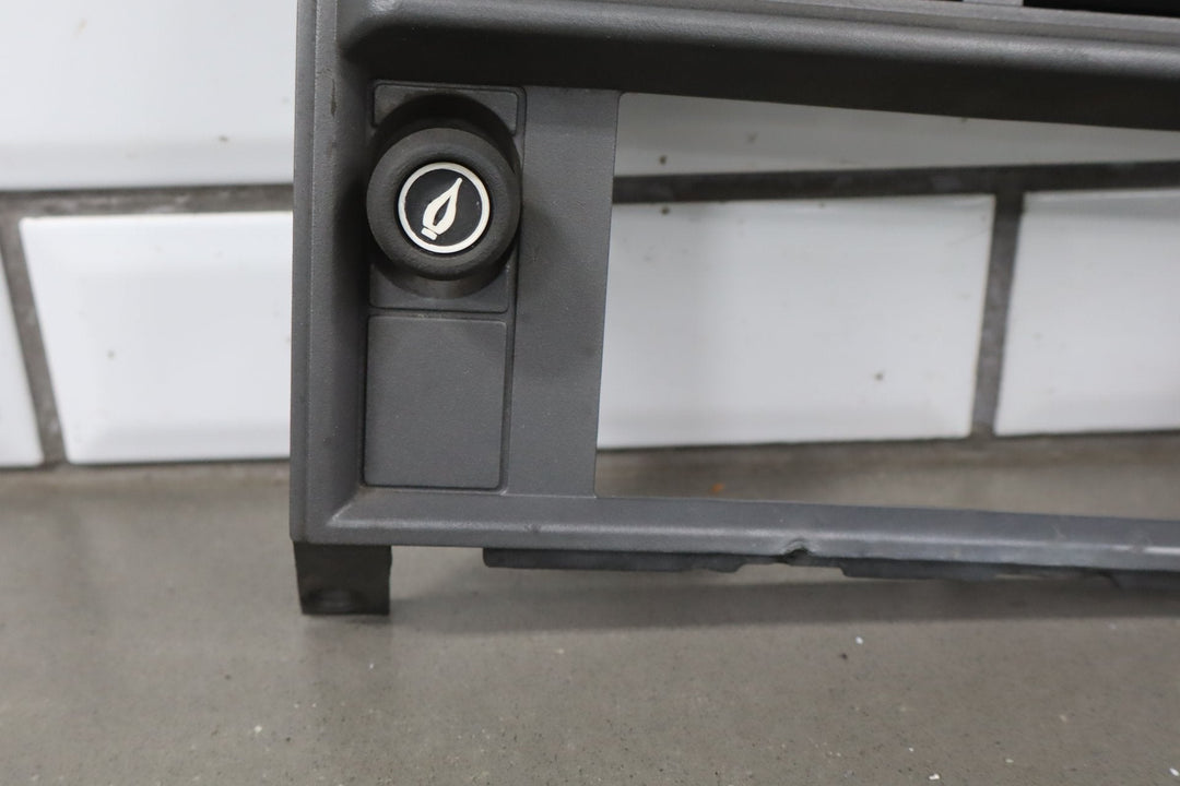 1992 Chevrolet S10 Radio Bezel OEM Charcoal with Cigarette Lighter