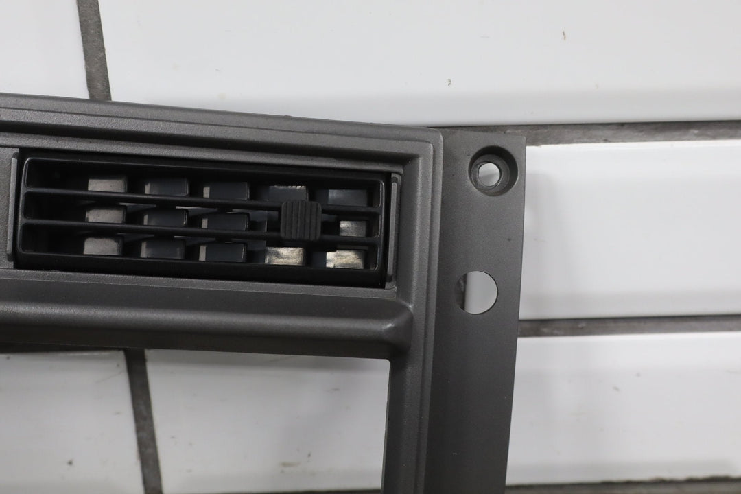 1992 Chevrolet S10 Radio Bezel OEM Charcoal with Cigarette Lighter