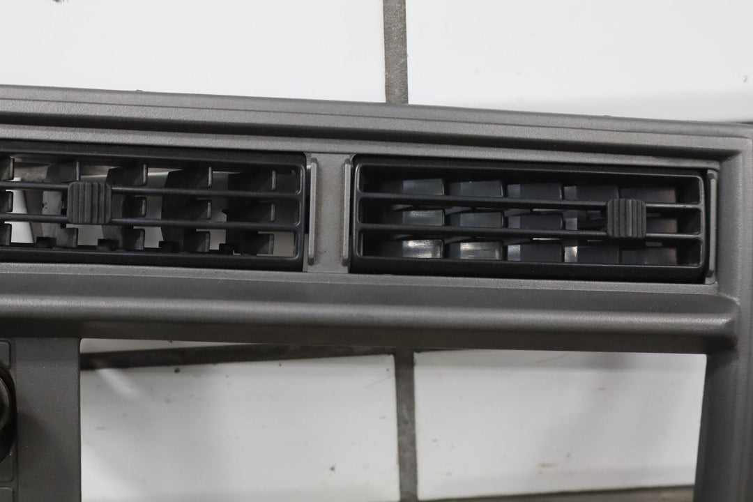 1992 Chevrolet S10 Radio Bezel OEM Charcoal with Cigarette Lighter
