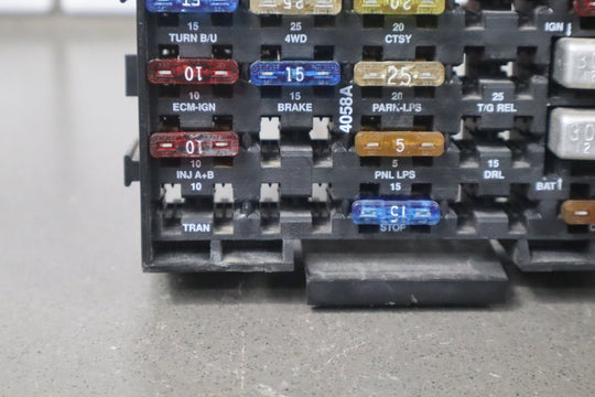 1992 GMC Sierra GMT400 5.7 Gasoline Cabin Fuse Box