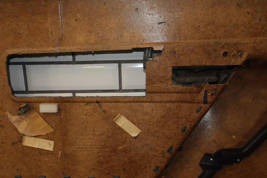 1992 GMC Sierra Left Front Interior Trim Panel