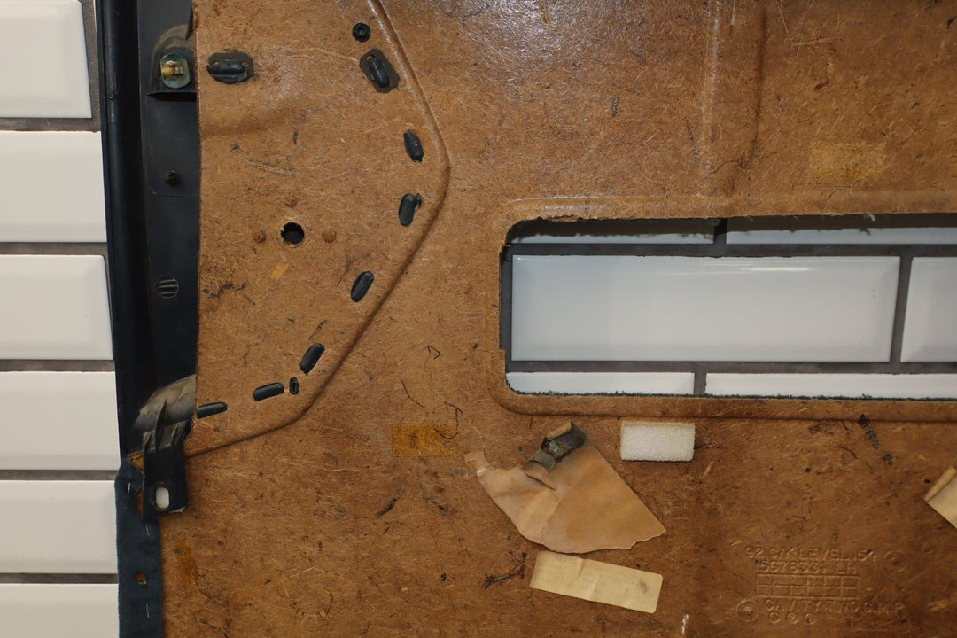 1992 GMC Sierra Left Front Interior Trim Panel