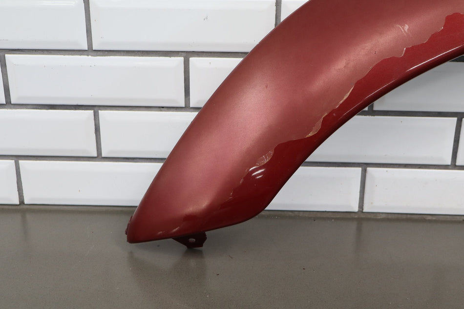 1992 Toyota Land Cruiser FJ80 LH Front Fender Flare Red 3H4 (Clear Coat Peel)
