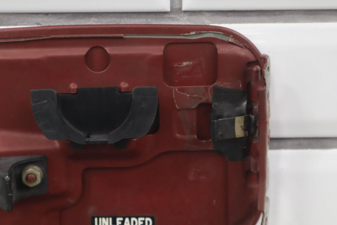1992 Toyota Land Cruiser Gasoline Fuel Filler Door *Med Red Pearl 3H4* W/Hinge