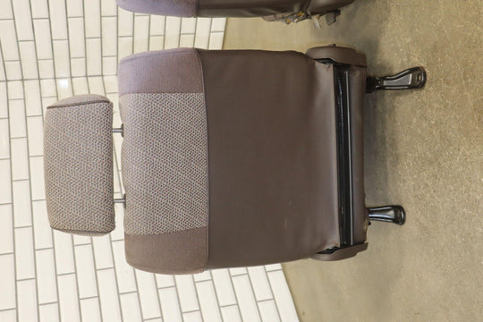 1992 Toyota Land Cruiser Right & Left Front Manual Cloth Seats *Heavy Wear*
