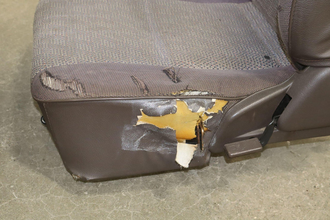 1992 Toyota Land Cruiser Right & Left Front Manual Cloth Seats *Heavy Wear*