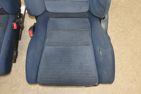 1992 Toyota MR2 Base Cloth Seats Set Blue ff82