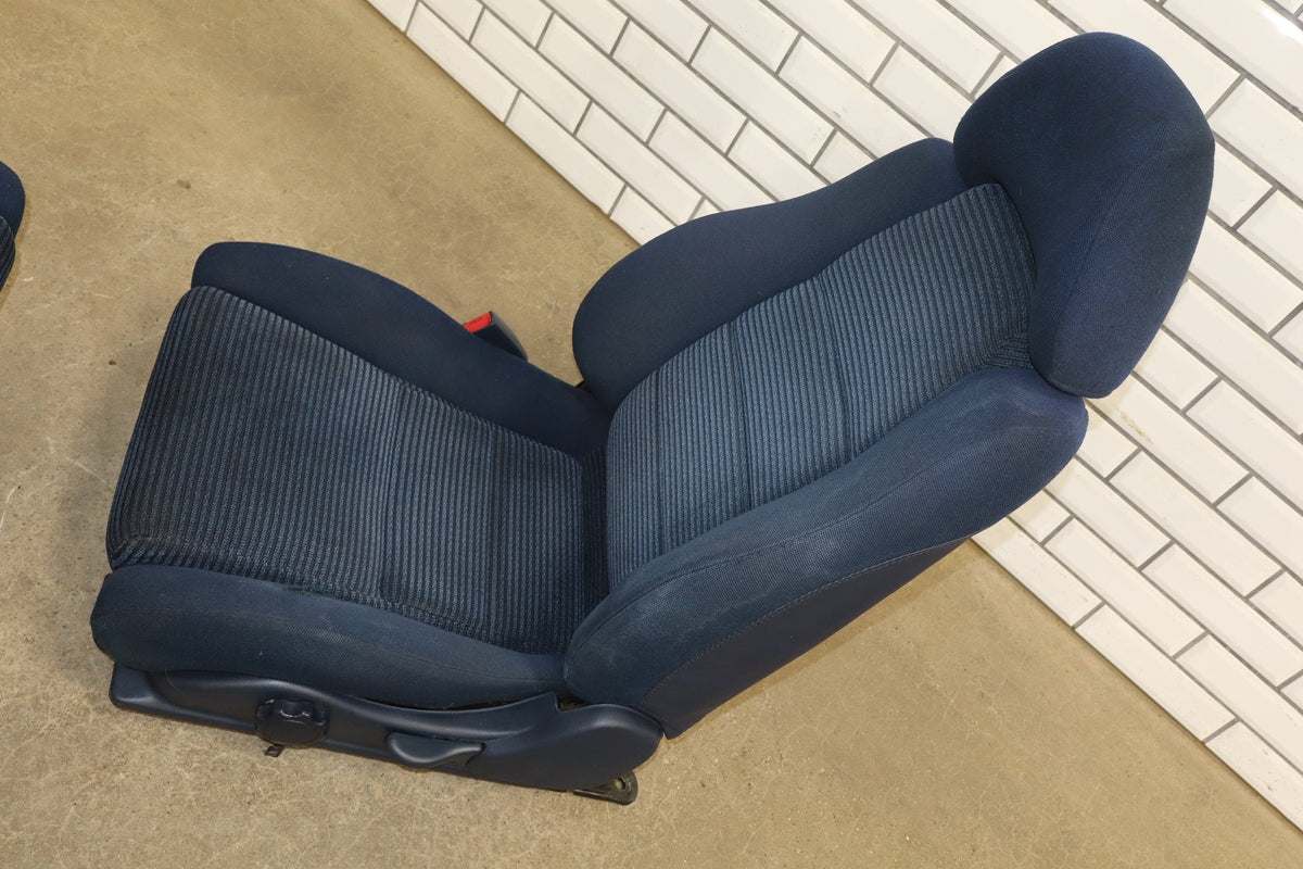 1992 Toyota MR2 Base Cloth Seats Set Blue ff82