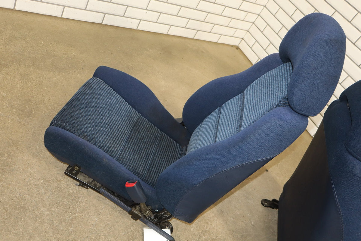 1992 Toyota MR2 Base Cloth Seats Set Blue ff82