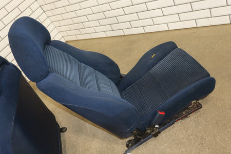 1992 Toyota MR2 Base Cloth Seats Set Blue ff82