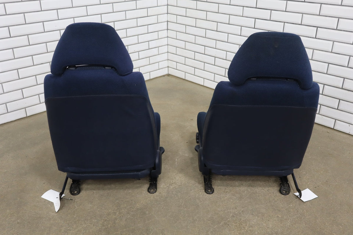 1992 Toyota MR2 Base Cloth Seats Set Blue ff82