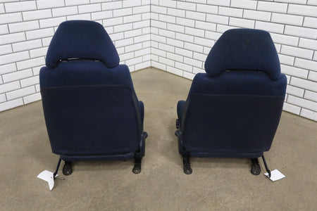 1992 Toyota MR2 Base Cloth Seats Set Blue ff82