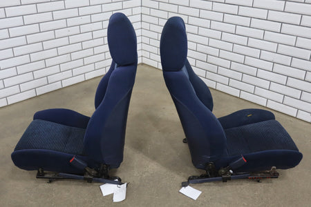 1992 Toyota MR2 Base Cloth Seats Set Blue ff82