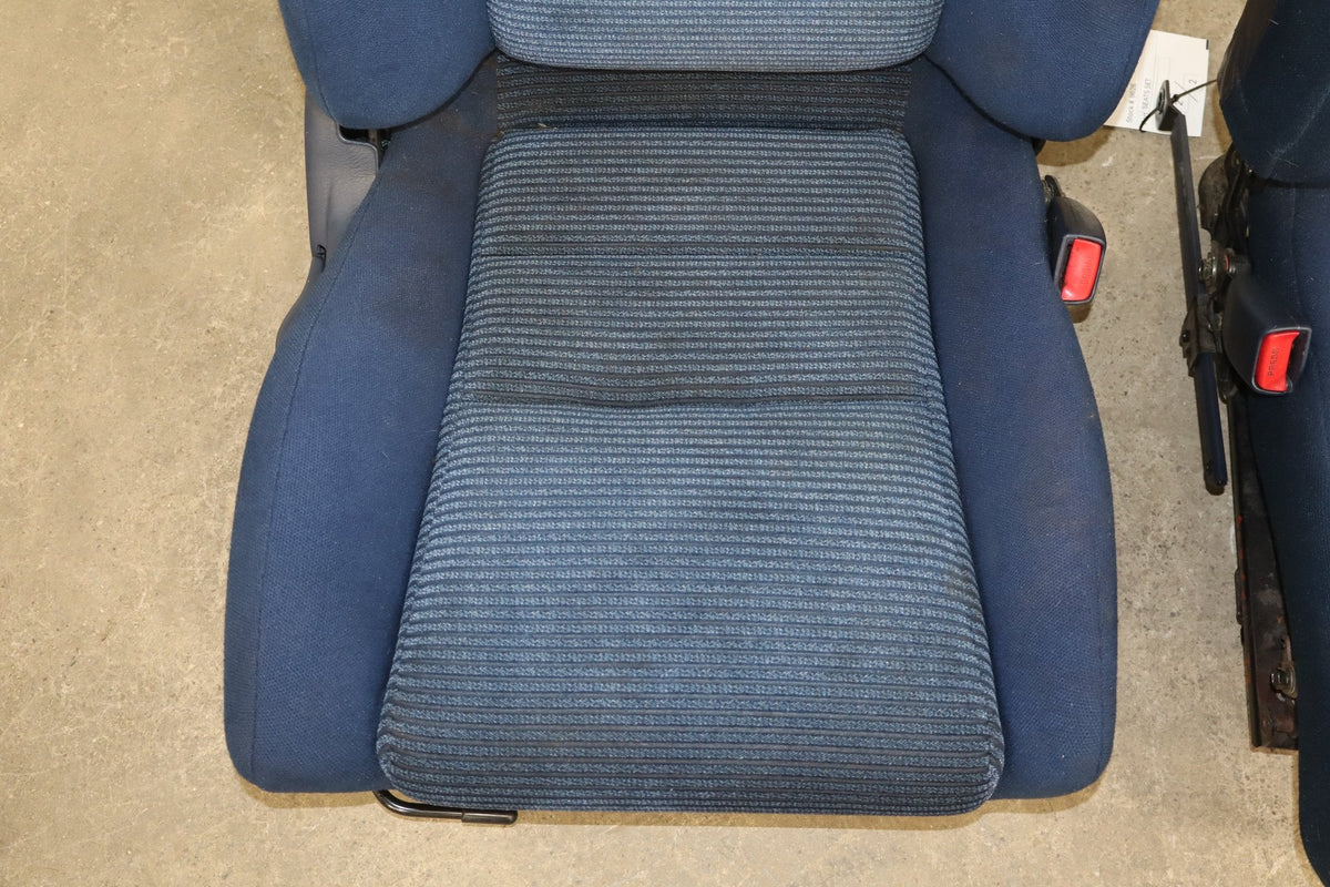 1992 Toyota MR2 Base Cloth Seats Set Blue ff82