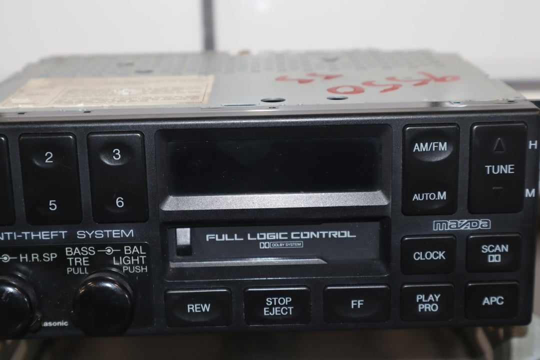 1993 - 1994 Mazda MX - 5 Miata Cassette Radio NA53669C0 OEM