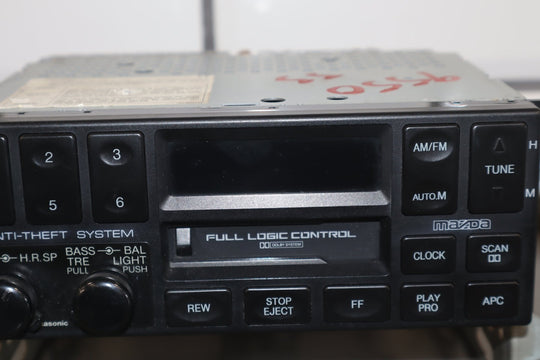 1993 - 1994 Mazda MX - 5 Miata Cassette Radio NA53669C0 OEM