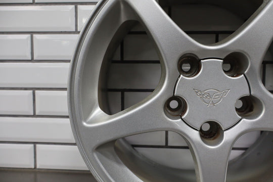 1993 - 1996 C4 Corvette Single (1) Front 17x8.5 C5 Speedline Wheel