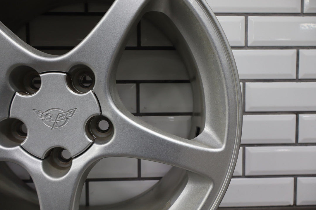 1993 - 1996 C4 Corvette Single (1) Rear 18x9.5 C5 Speedline Wheel