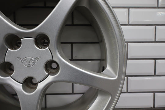 1993 - 1996 C4 Corvette Single (1) Rear 18x9.5 C5 Speedline Wheel