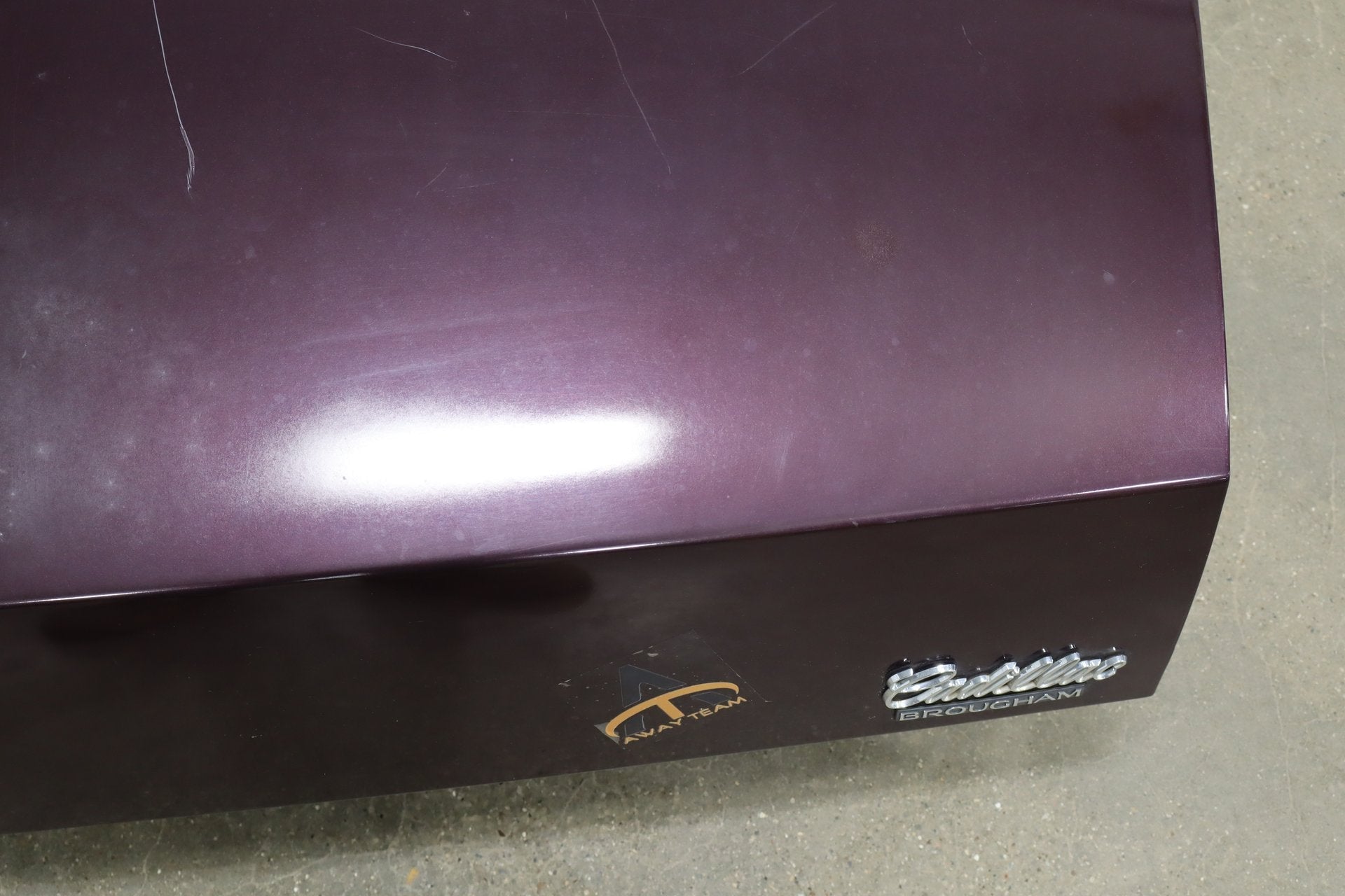 1993-1996 Cadillac Fleetwood Brougham Decklid/Tailgate Dark Cherry 77