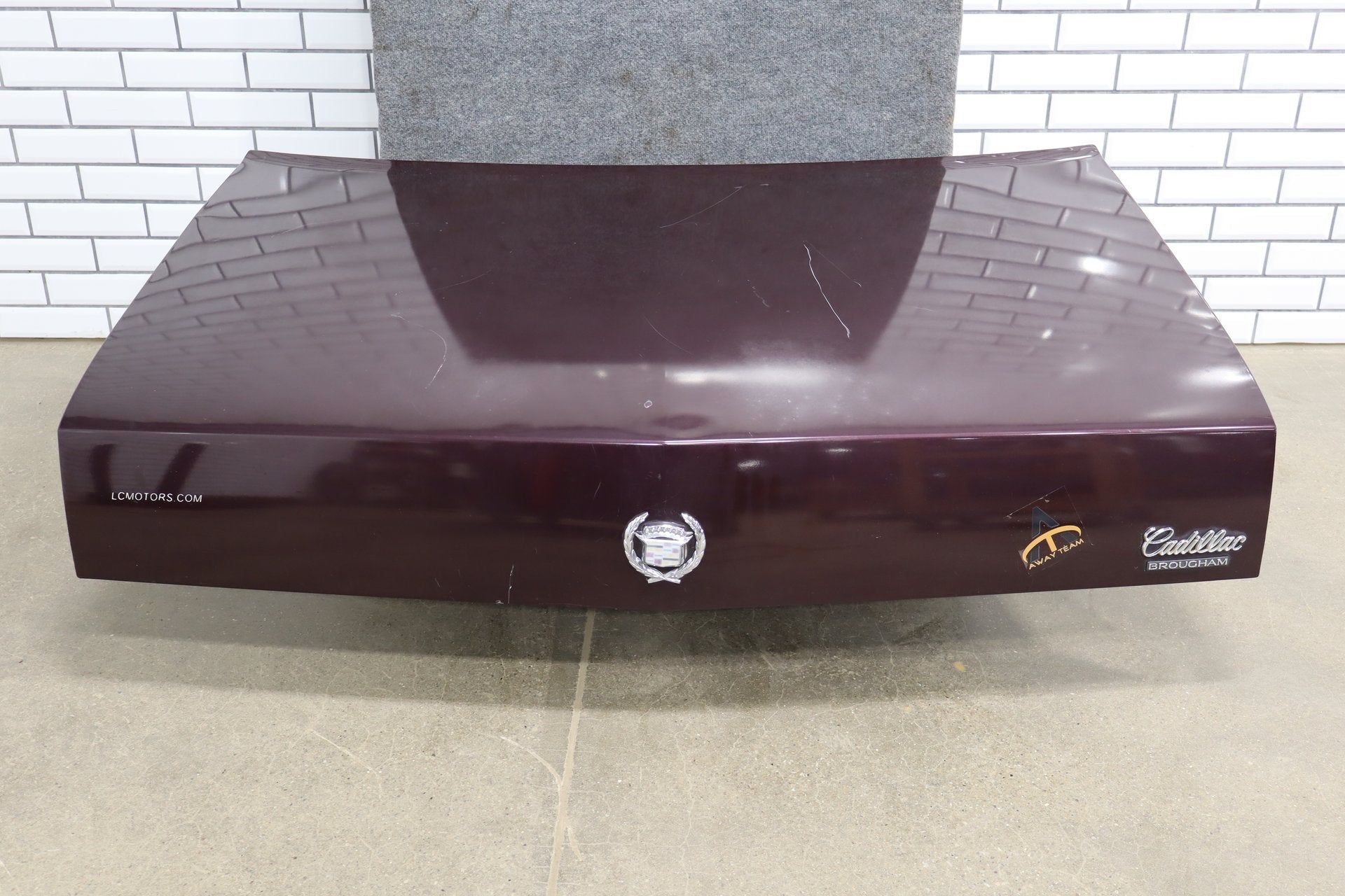 1993-1996 Cadillac Fleetwood Brougham Decklid/Tailgate Dark Cherry 77