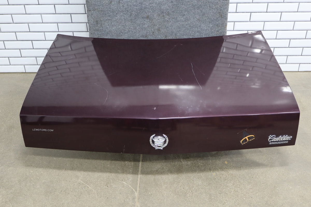 1993-1996 Cadillac Fleetwood Brougham Decklid/Tailgate Dark Cherry 77