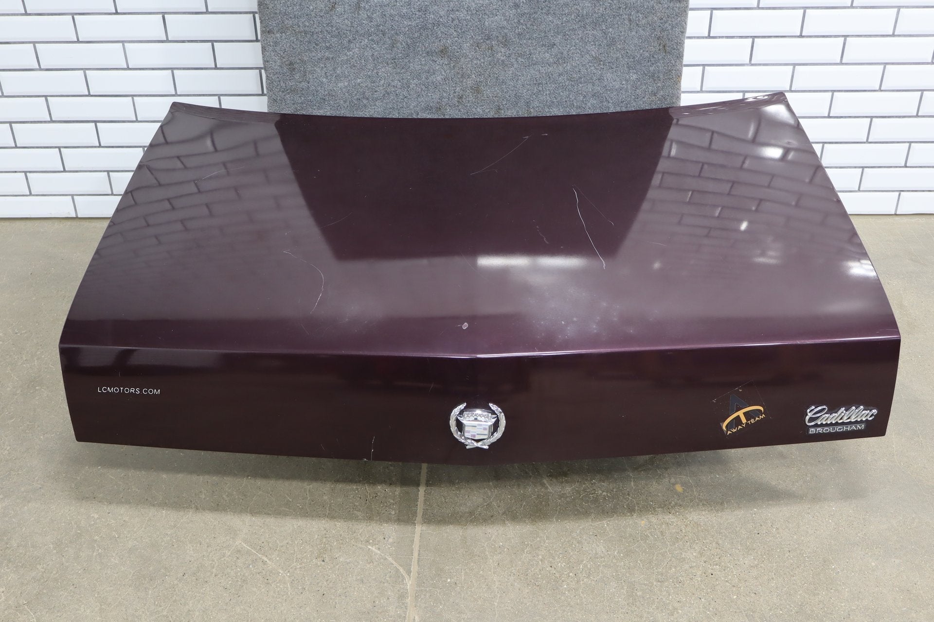 1993-1996 Cadillac Fleetwood Brougham Decklid/Tailgate Dark Cherry 77