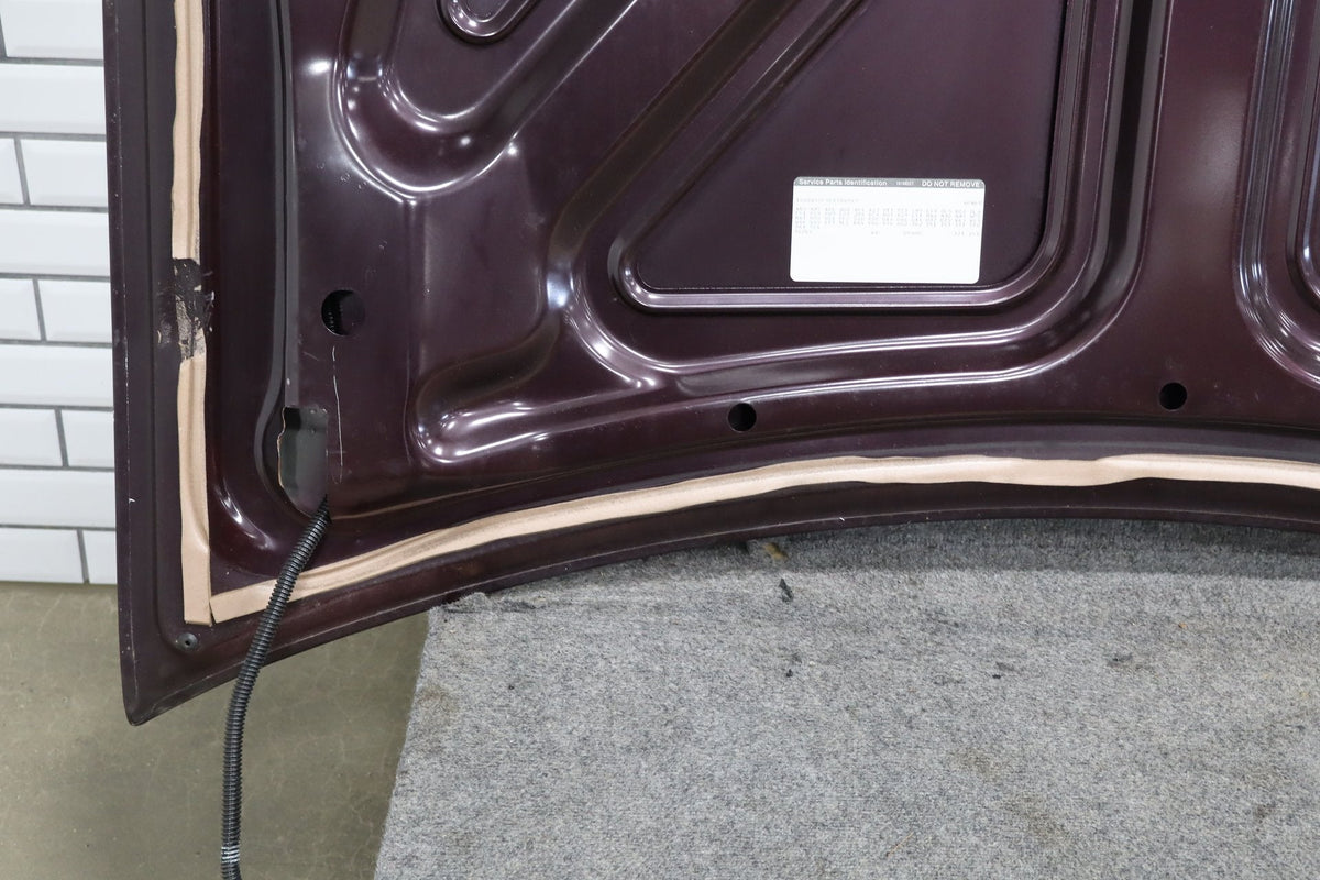1993-1996 Cadillac Fleetwood Brougham Decklid/Tailgate Dark Cherry 77