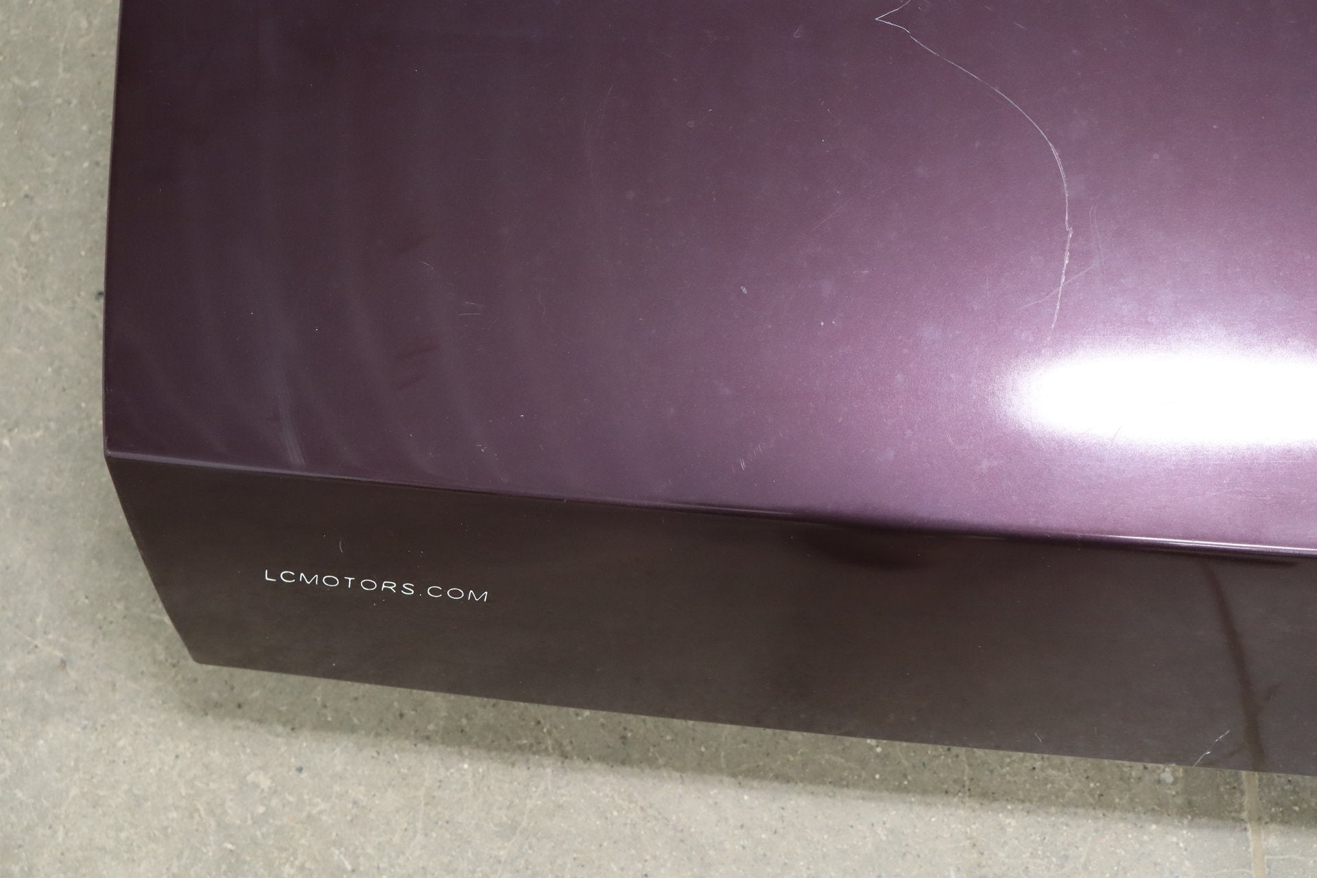 1993-1996 Cadillac Fleetwood Brougham Decklid/Tailgate Dark Cherry 77