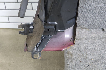 1993-1996 Cadillac Fleetwood Brougham Left Fender 12522160 Dark Cherry 77 12522160