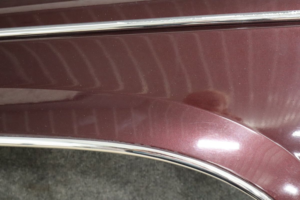 1993-1996 Cadillac Fleetwood Brougham Left Fender 12522160 Dark Cherry 77 12522160