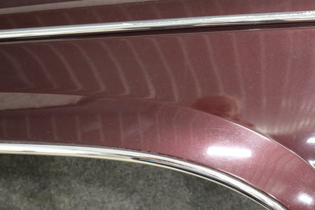 1993-1996 Cadillac Fleetwood Brougham Left Fender 12522160 Dark Cherry 77 12522160