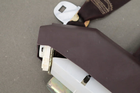 1993-1996 Cadillac Fleetwood Brougham Left Front Seat Belt Bordeaux Red 75