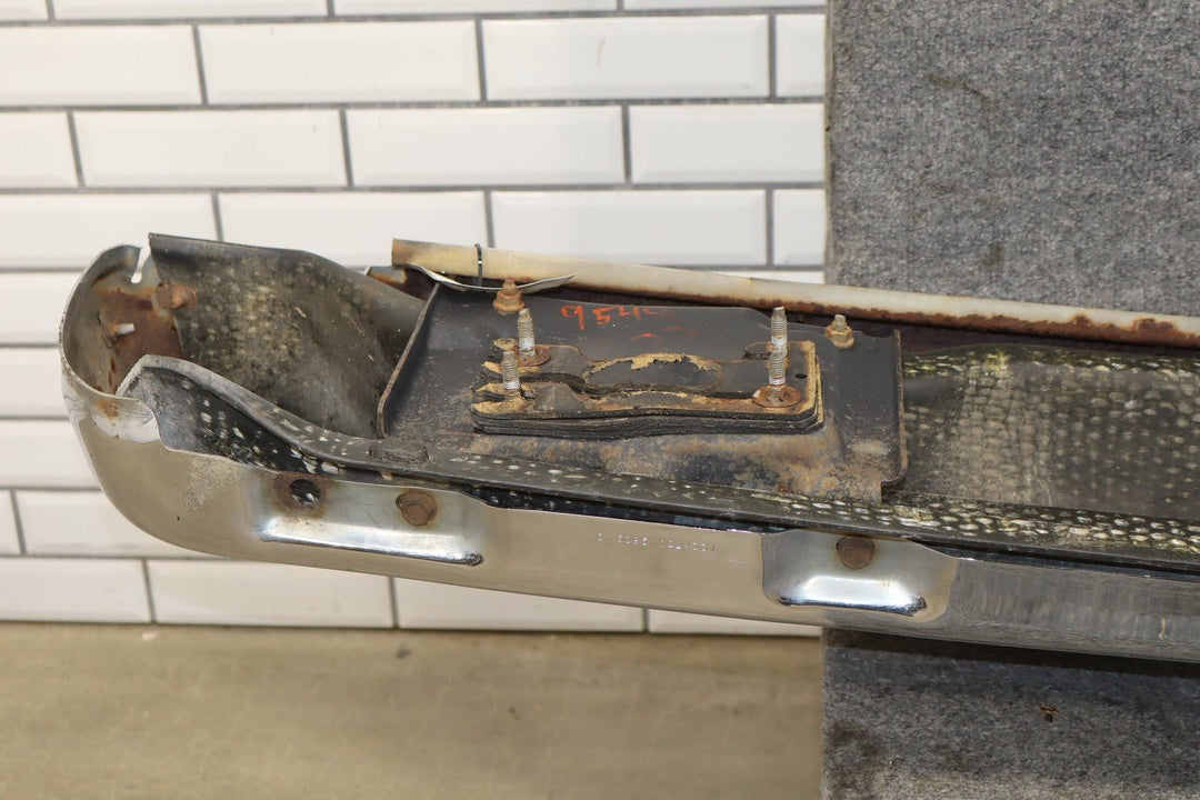1993 - 1996 Cadillac Fleetwood Brougham Rear Bumper - Chrome OEM