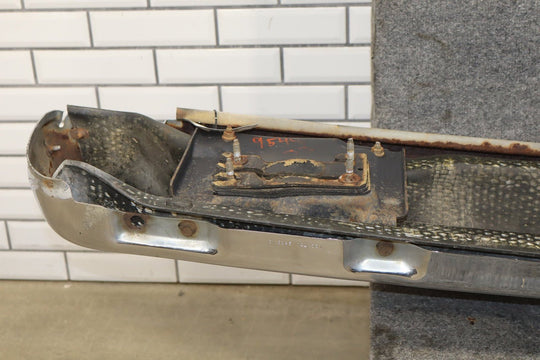 1993 - 1996 Cadillac Fleetwood Brougham Rear Bumper - Chrome OEM