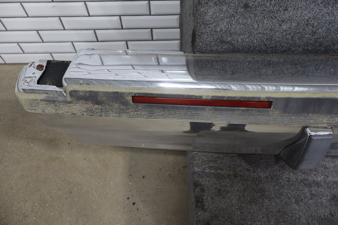 1993 - 1996 Cadillac Fleetwood Brougham Rear Bumper - Chrome OEM