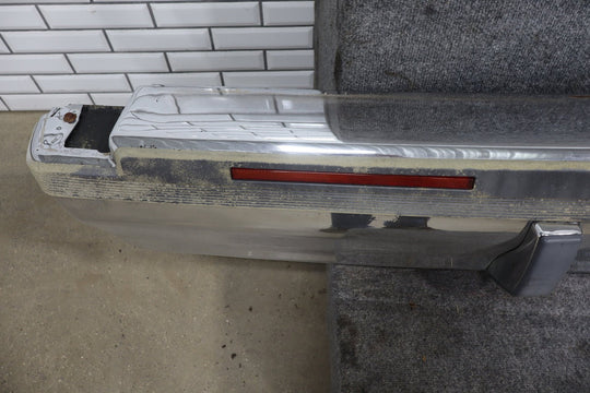 1993 - 1996 Cadillac Fleetwood Brougham Rear Bumper - Chrome OEM