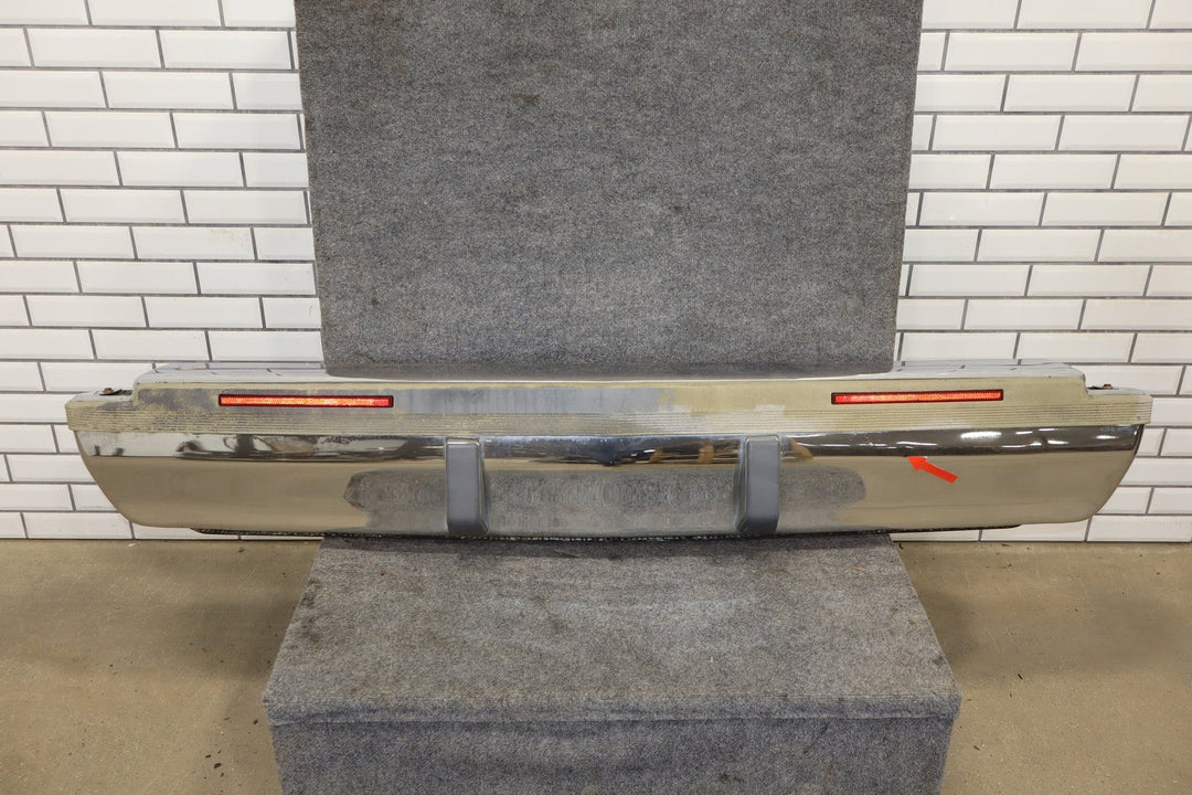 1993 - 1996 Cadillac Fleetwood Brougham Rear Bumper - Chrome OEM