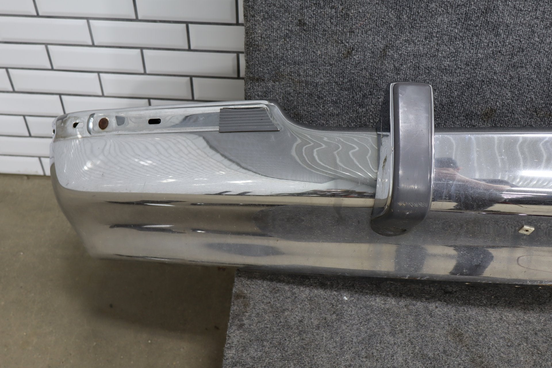 1993-1996 Cadillac Fleetwood Chrome Front Bumper