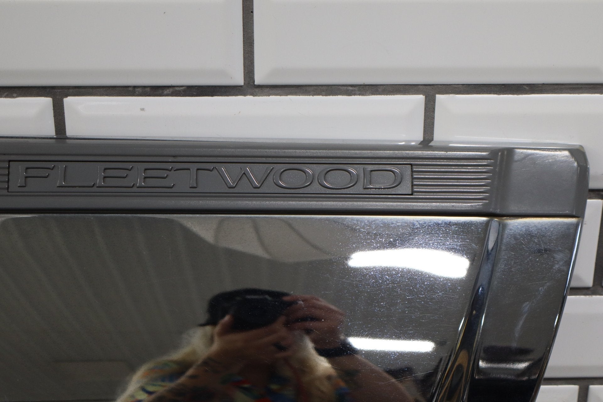 1993-1996 Cadillac Fleetwood Chrome Left Front Door Molding 12528614